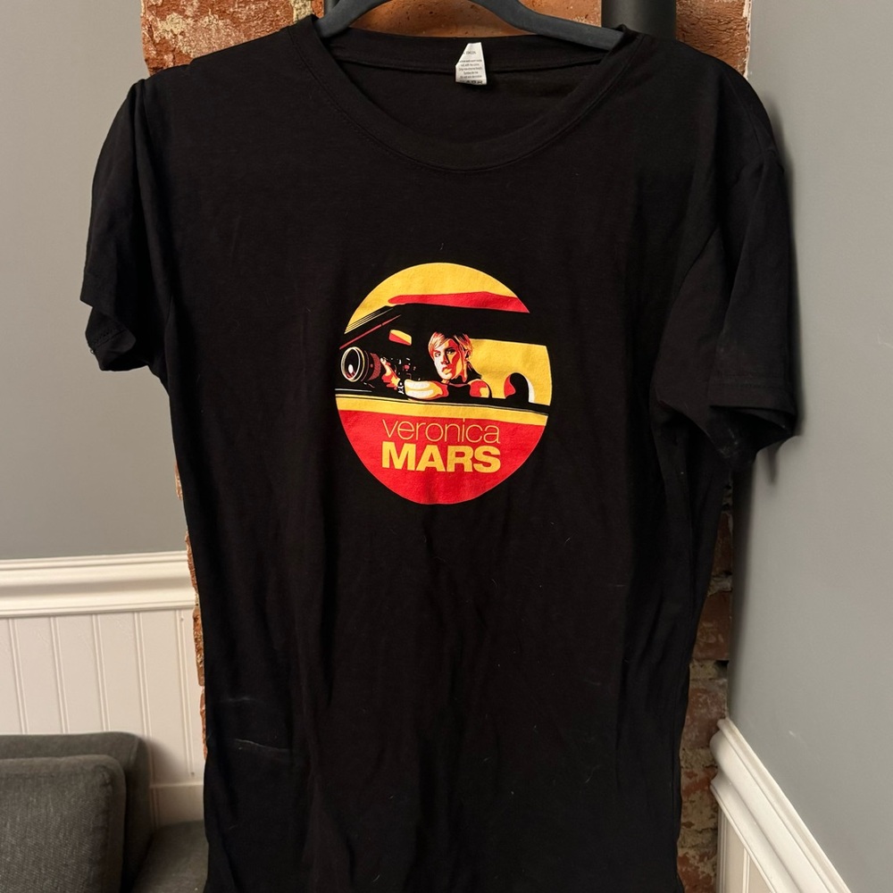 Veronica Mars Black Graphic Tshirt Kickstarter Promo Size XL Unique